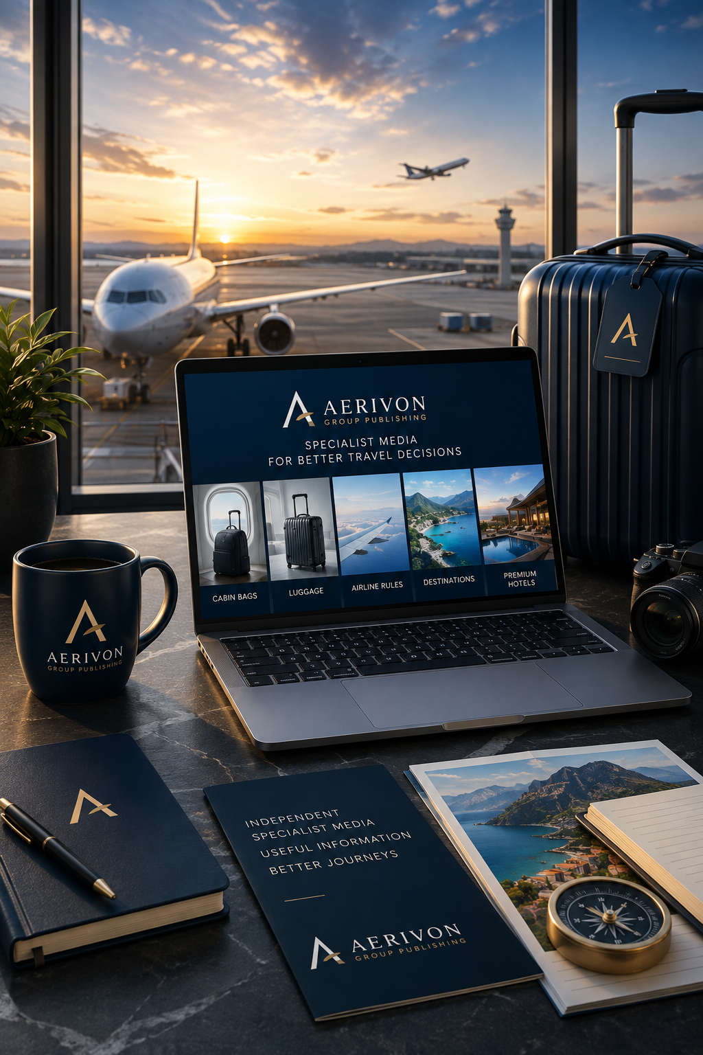 Aerivon Group Publishing specialist travel media covering airlines, luggage, destinations and premium hotels